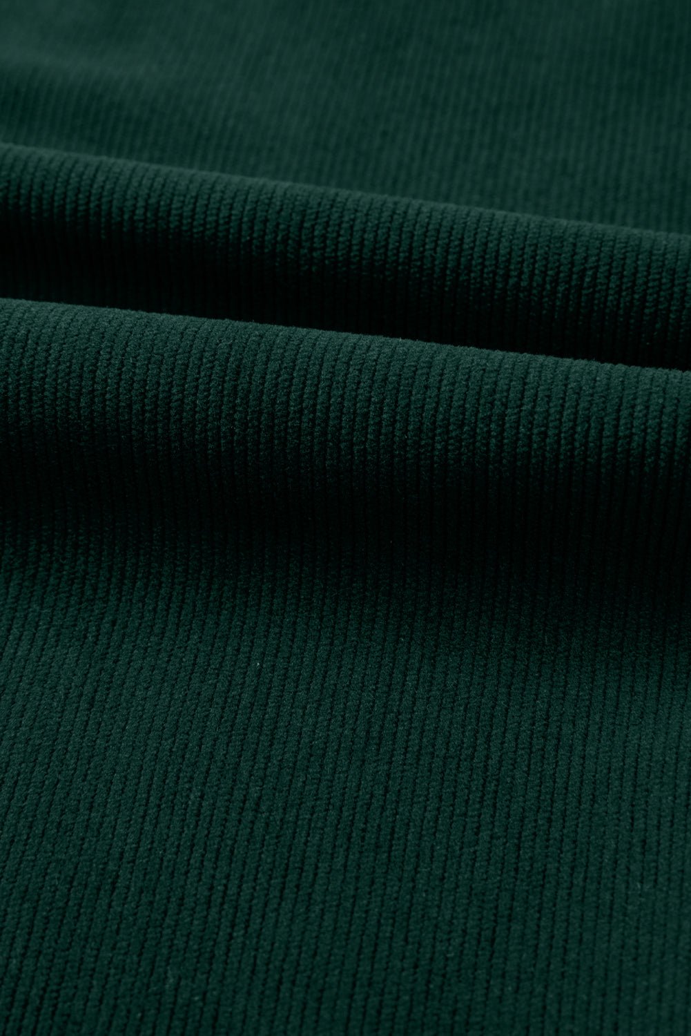 Evergreen Corduroy V Neck Patched Pocket Sleeveless Jumpsuit - MAD RUFFI