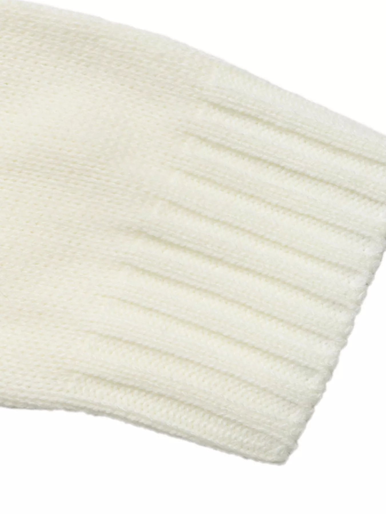 Fair Isle Pattern Round Neck Sweater - MAD RUFFI