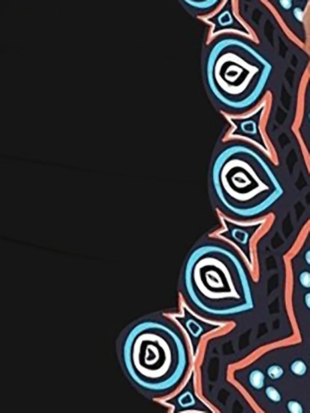 FAM - FAM Cutout Printed Halter Neck One - Piece Swimwear - MAD RUFFI