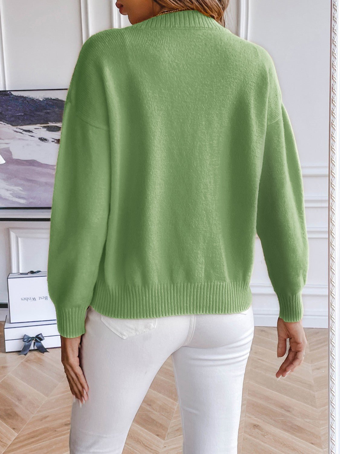 Floral Button Up Cardigan - MAD RUFFI