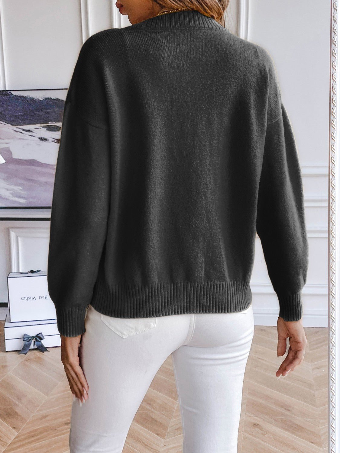 Floral Button Up Cardigan - MAD RUFFI