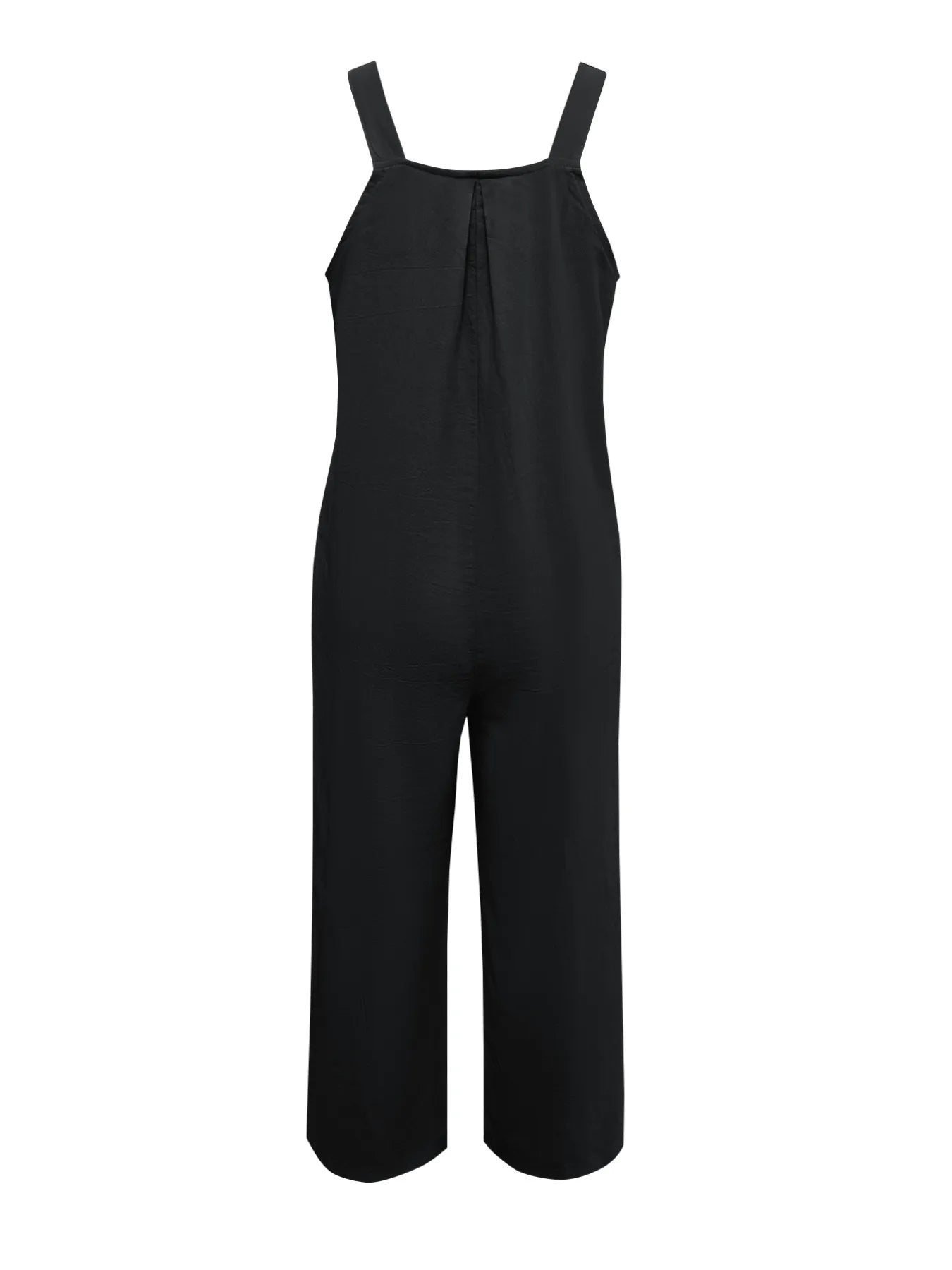 Floral Embroidered Wide Leg Jumpsuit - MAD RUFFI