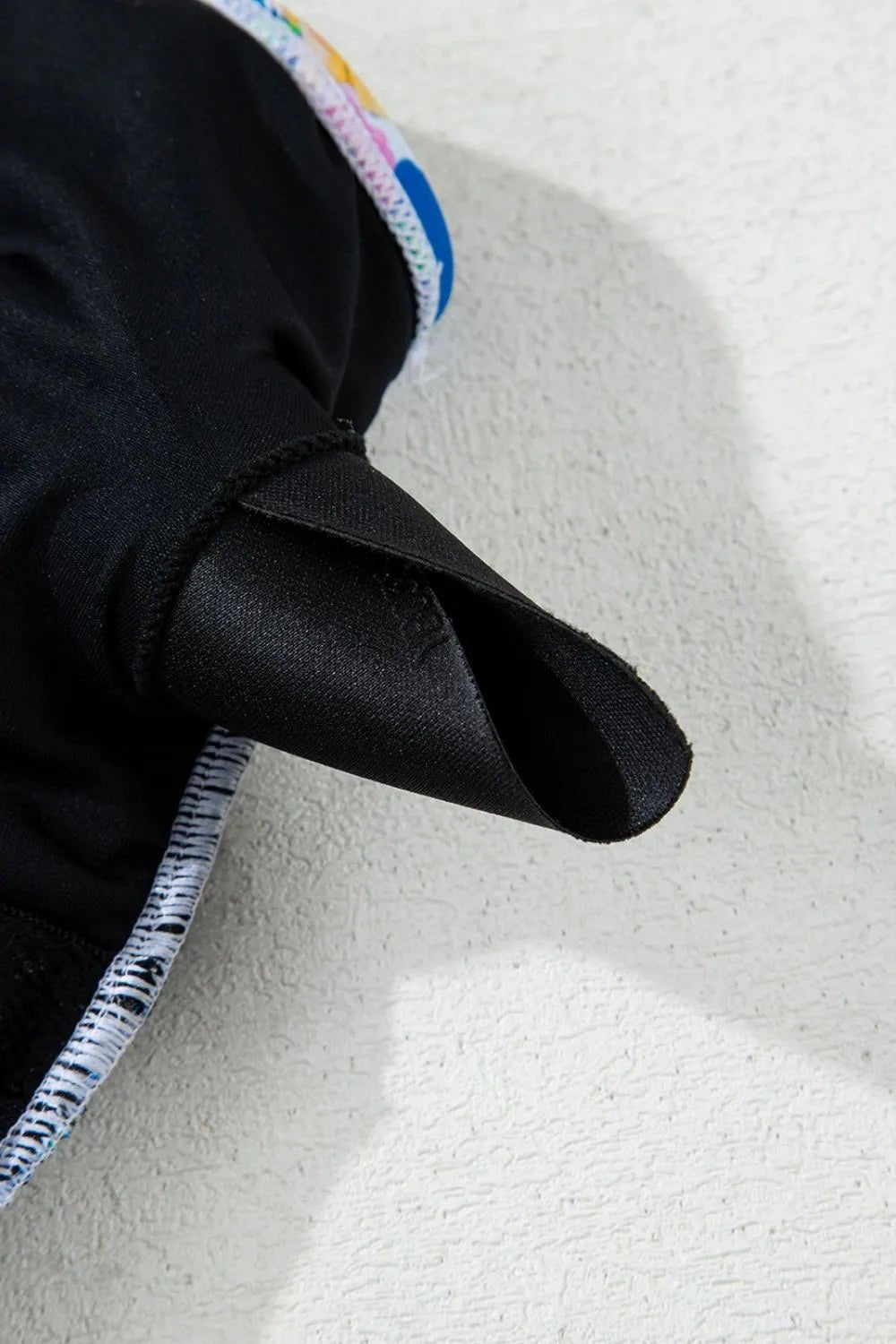 Floral Gingham Halter Neck Drawstring One Piece Swimwear - MAD RUFFI