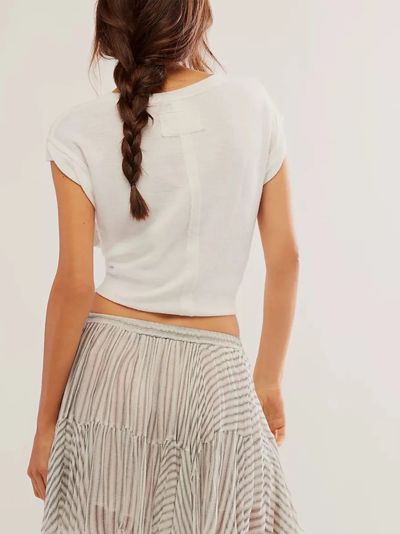 Floral Print Mini Skirt - MAD RUFFI