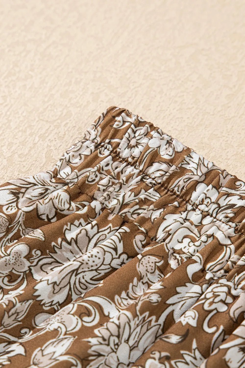 Floral Print Tiered Maxi Skirt - MAD RUFFI