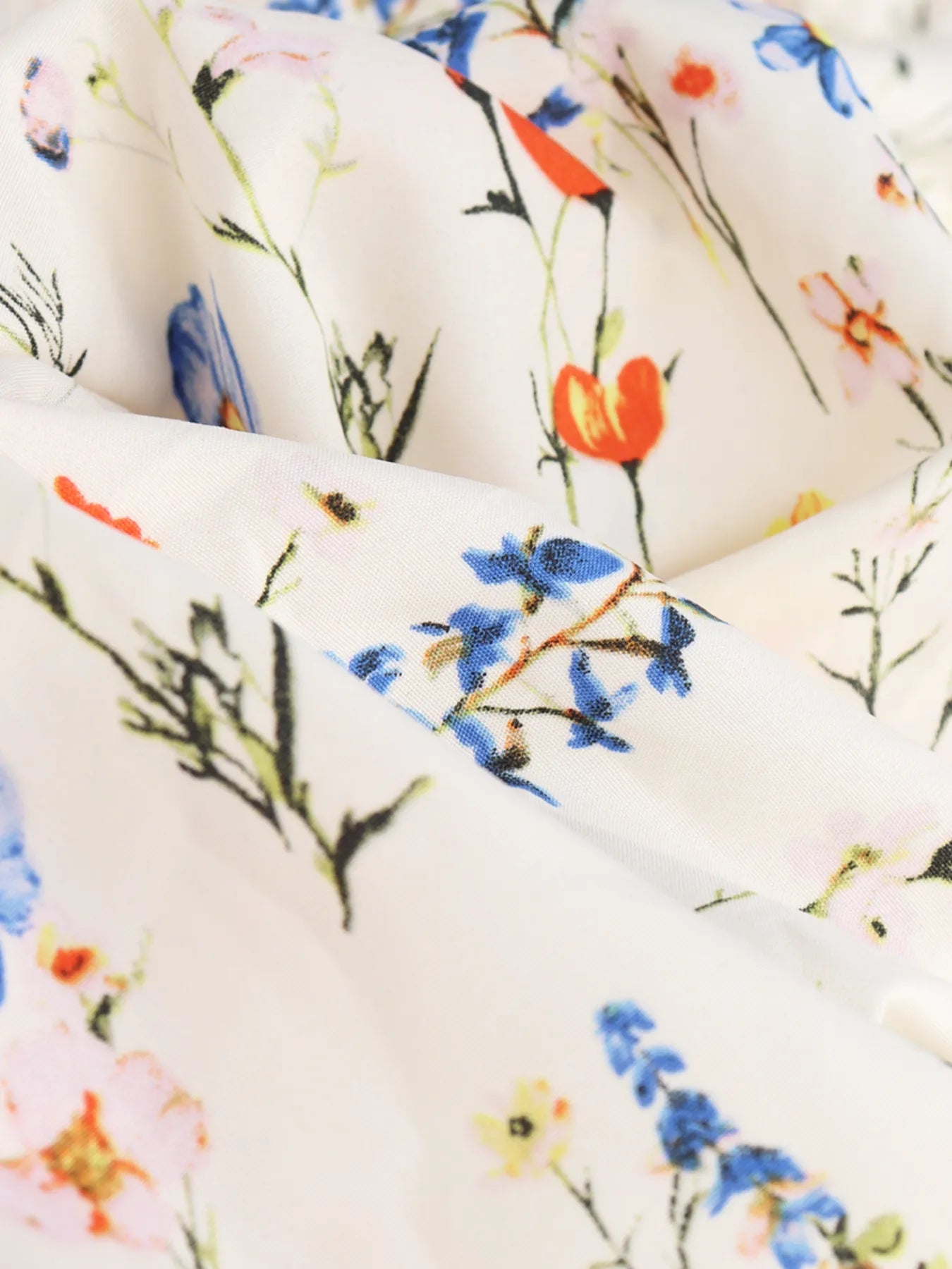 Floral Tiered Maxi Skirt - MAD RUFFI