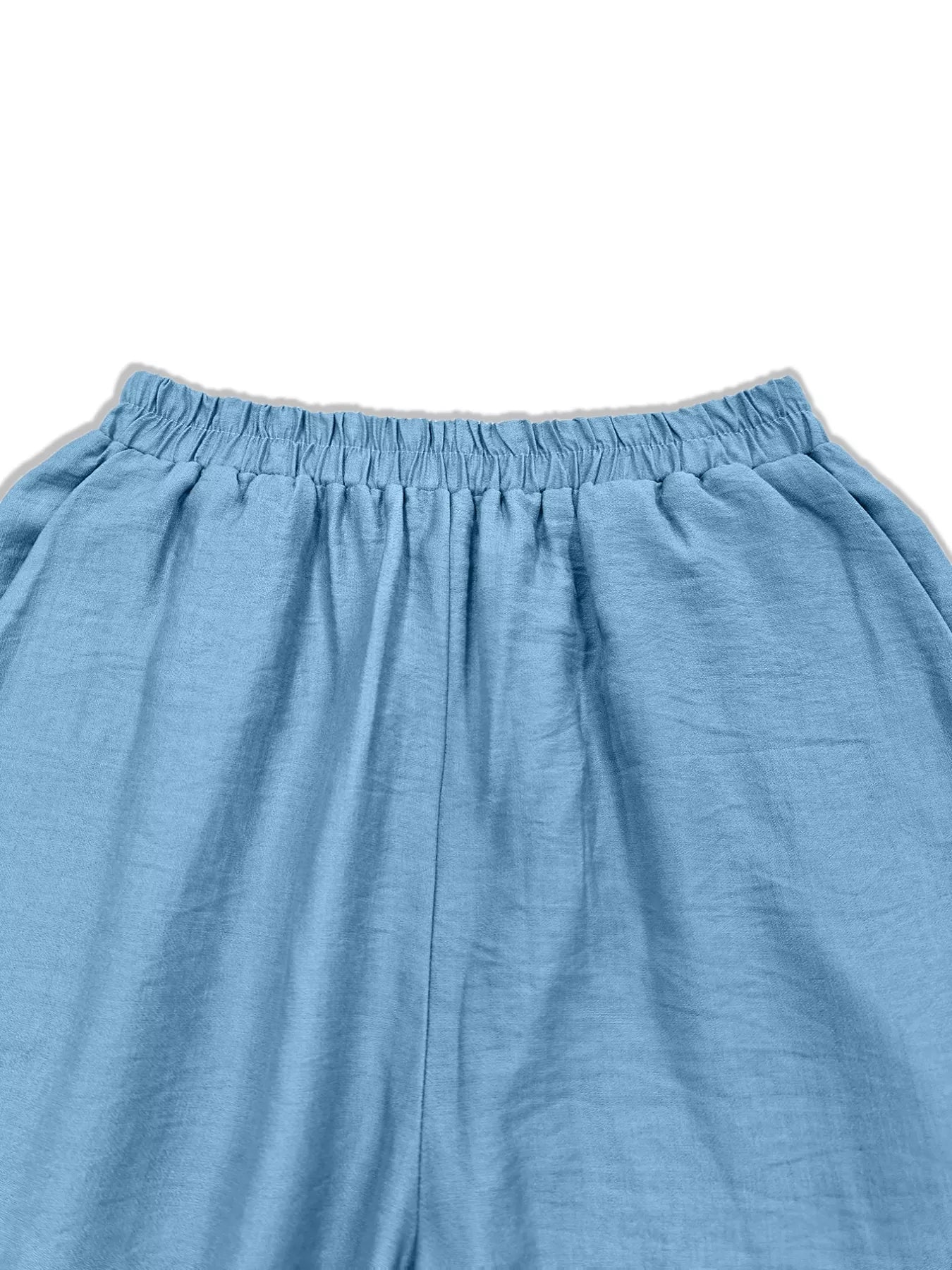 Floral Wide Leg Pants - MAD RUFFI