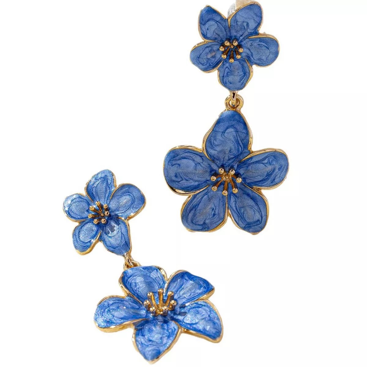 Flower Dangle Earrings - MAD RUFFI
