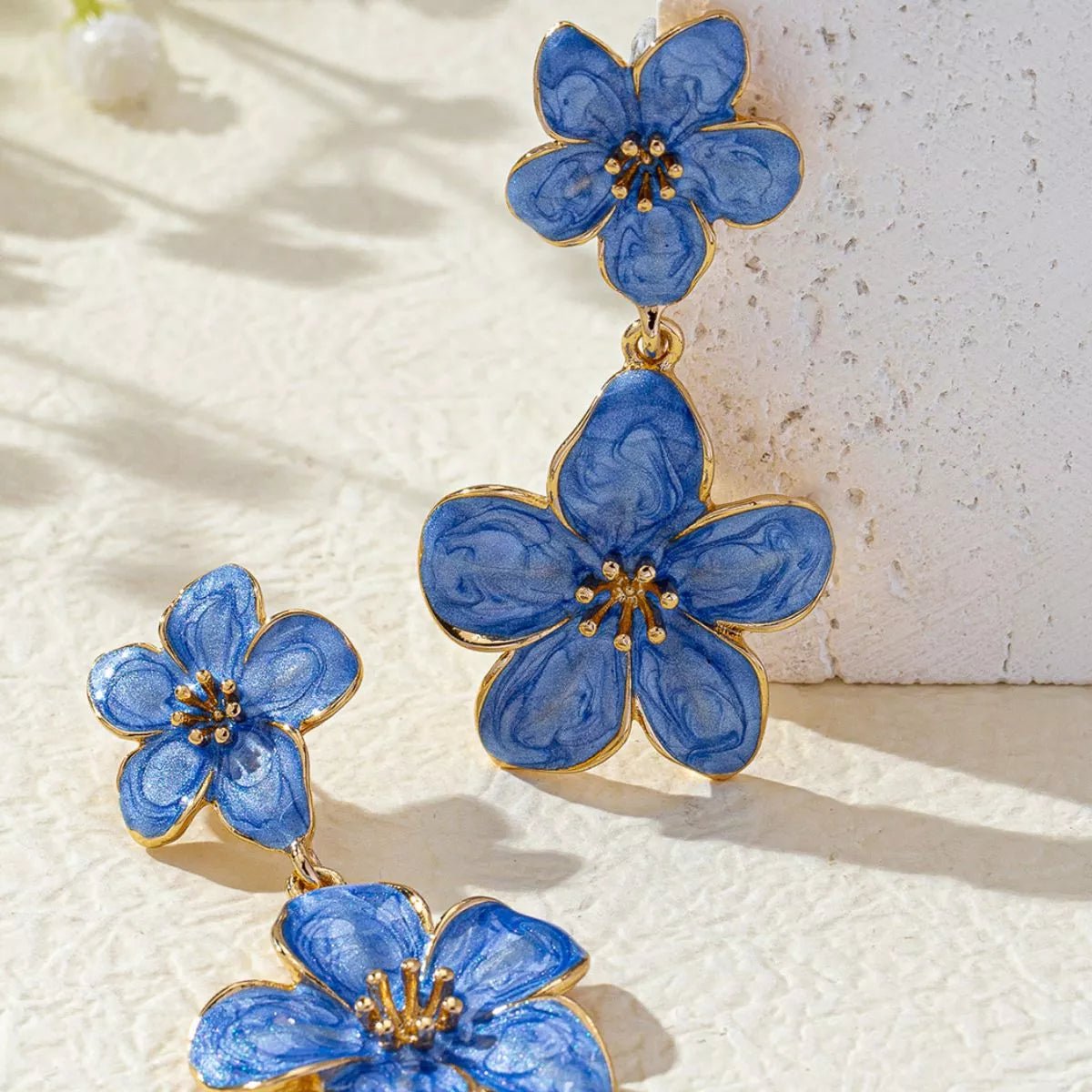 Flower Dangle Earrings - MAD RUFFI
