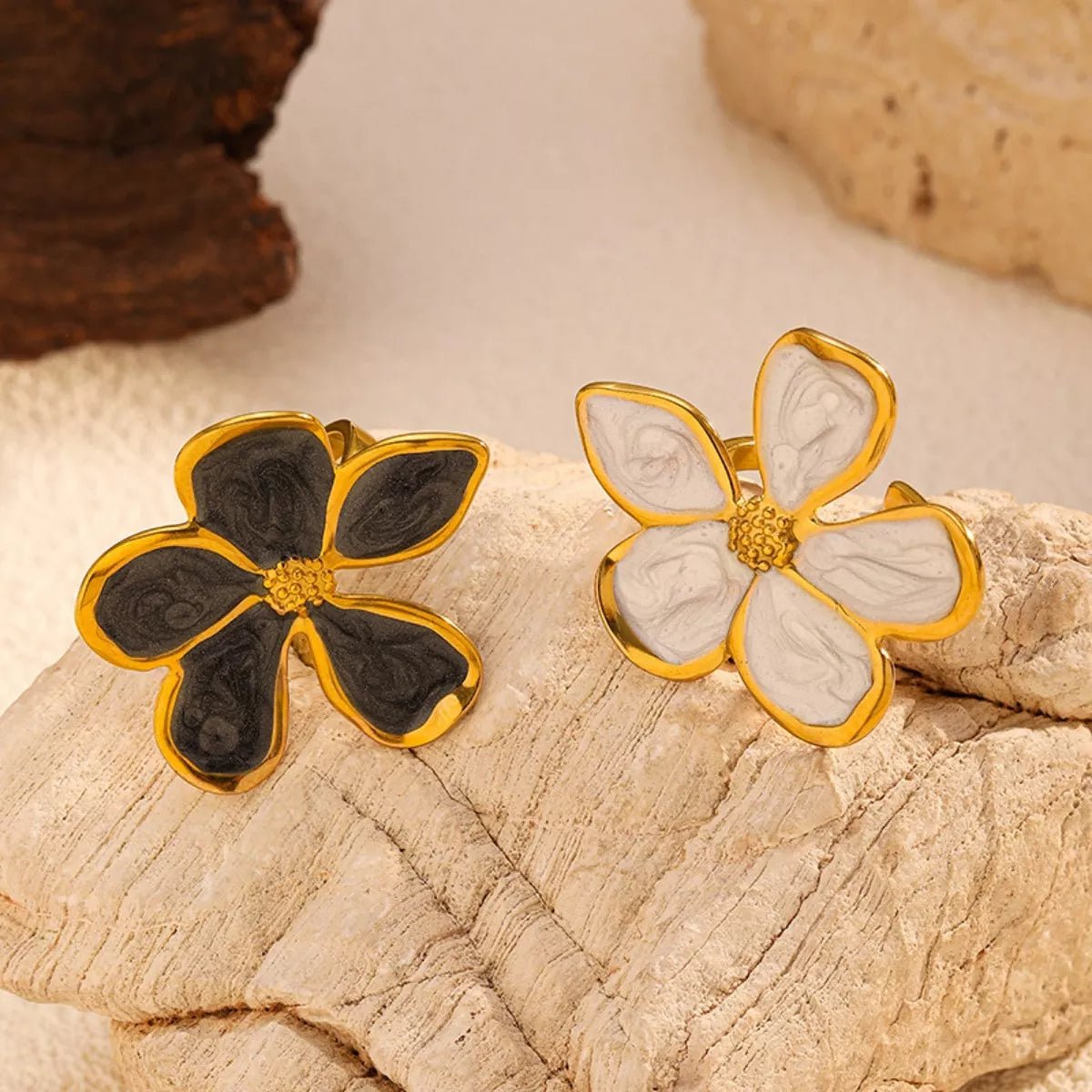 Flower Open Ring - MAD RUFFI