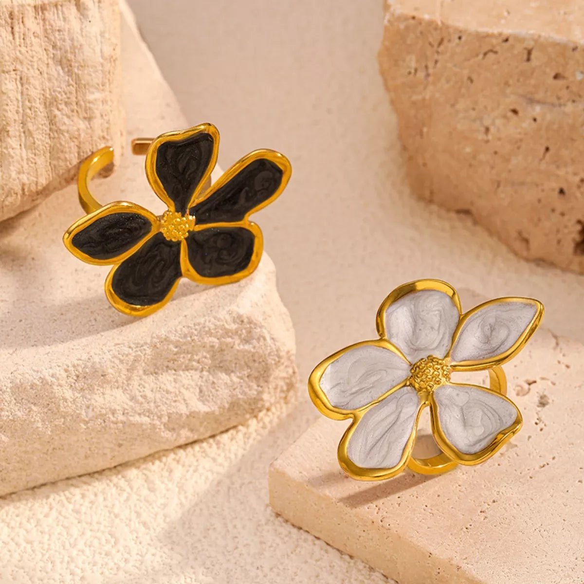 Flower Open Ring - MAD RUFFI