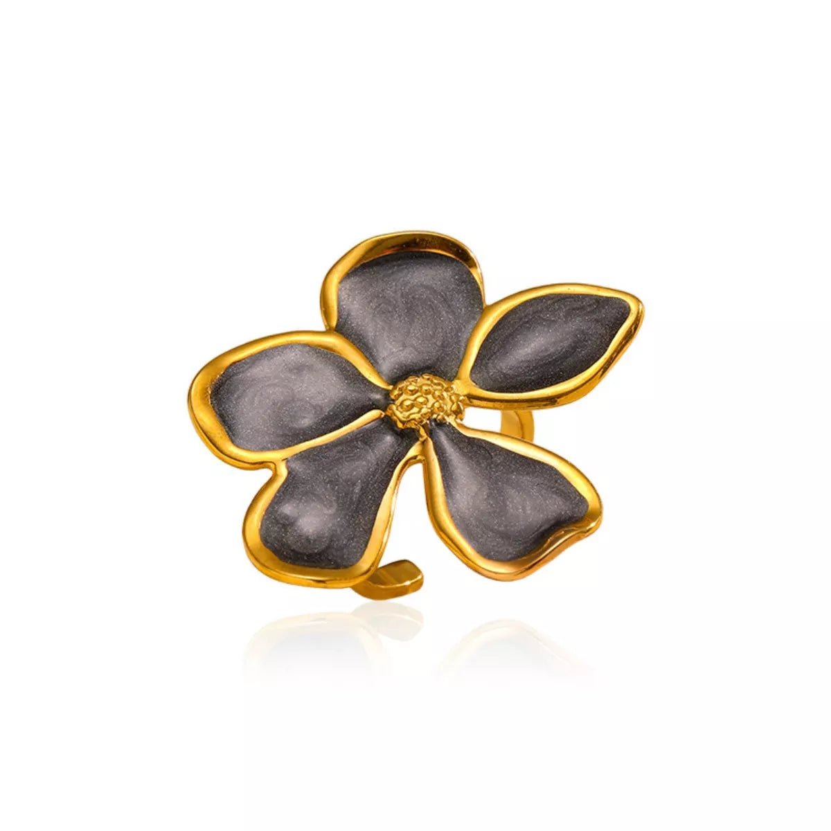 Flower Open Ring - MAD RUFFI