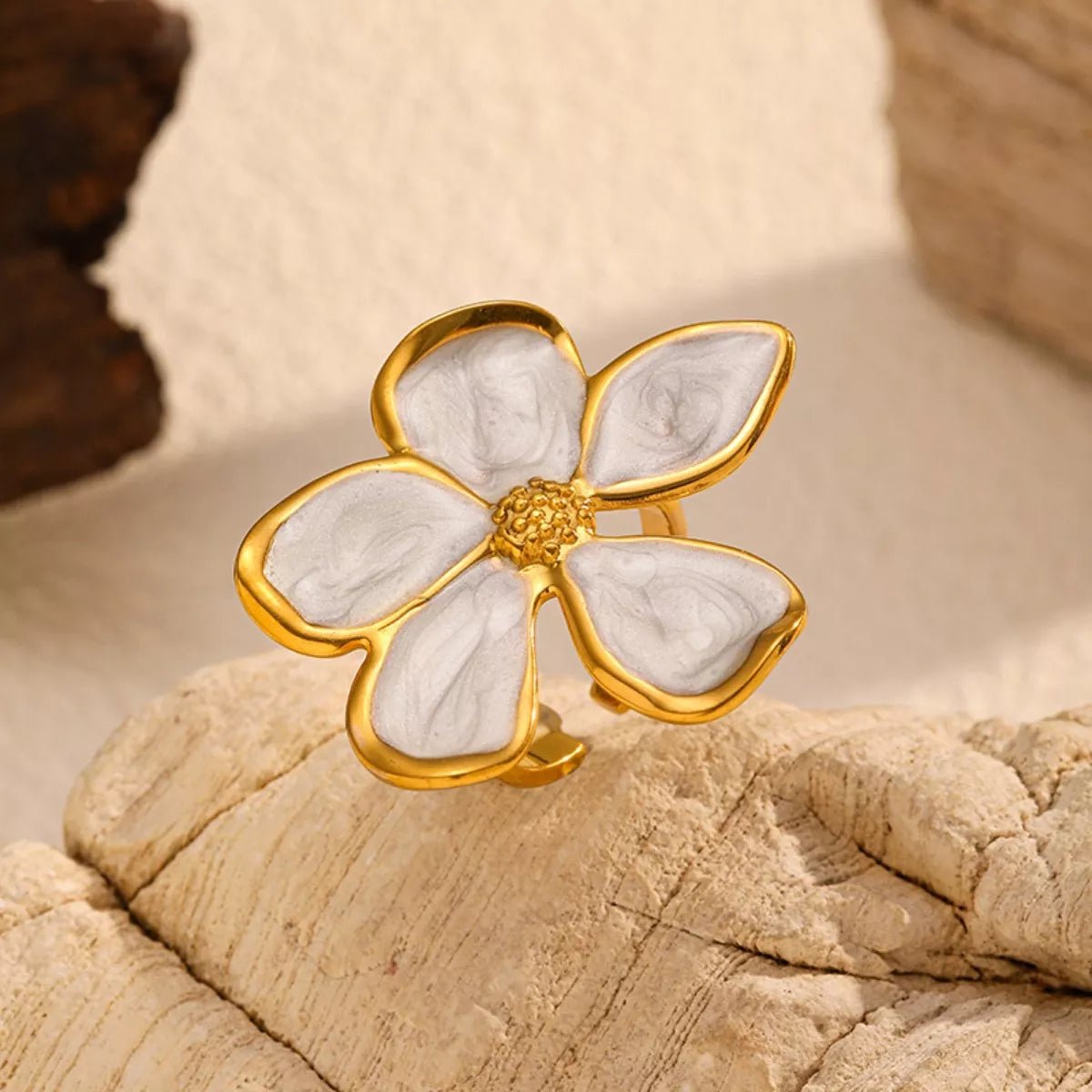 Flower Open Ring - MAD RUFFI
