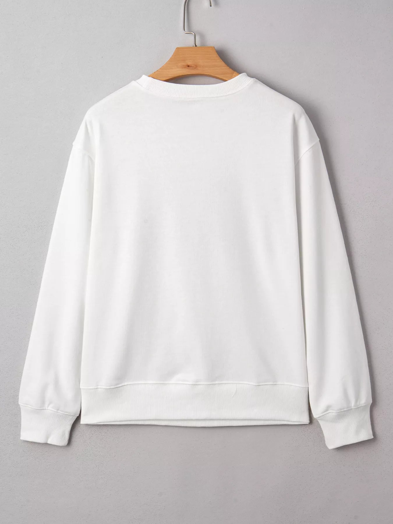 FOOTBALL 3D Letter Graphic Crew Neck Sweatshirt - MAD RUFFI