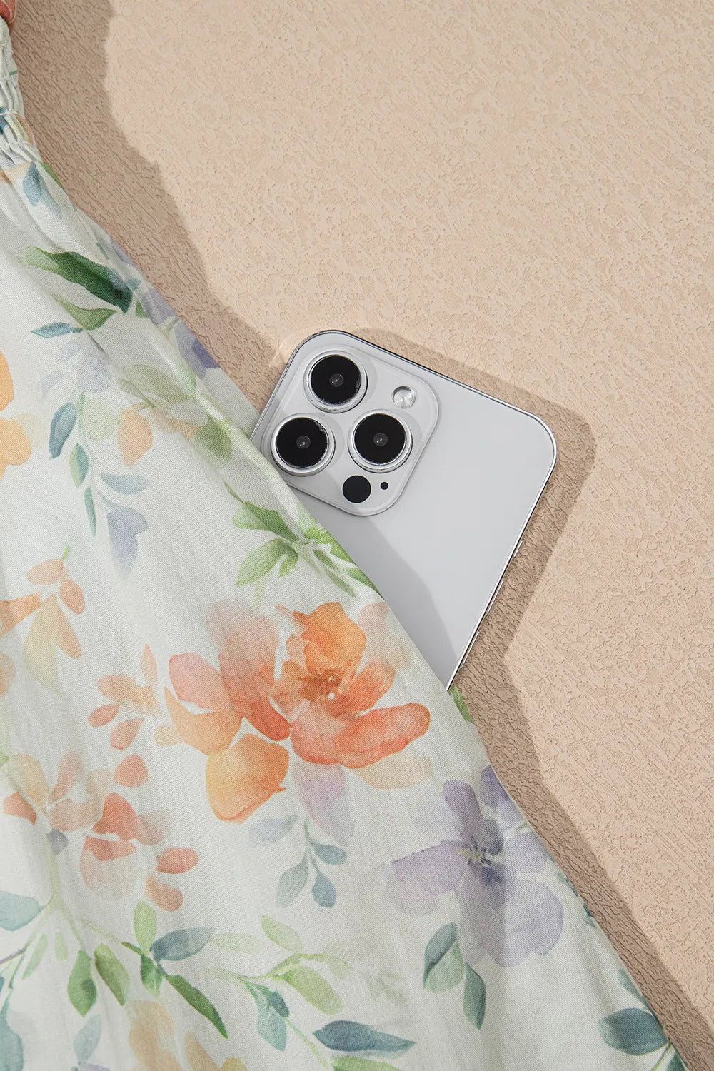 Frill Notched Puff Sleeve Dress - MAD RUFFI