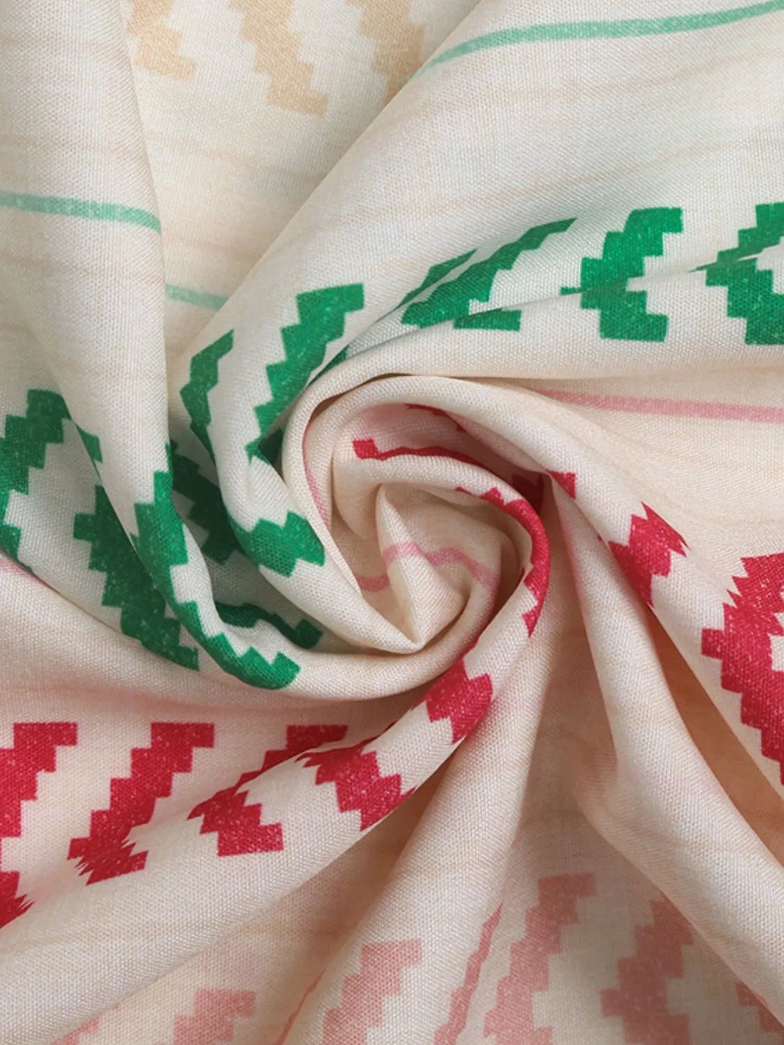 Frill Printed Maxi Skirt - MAD RUFFI