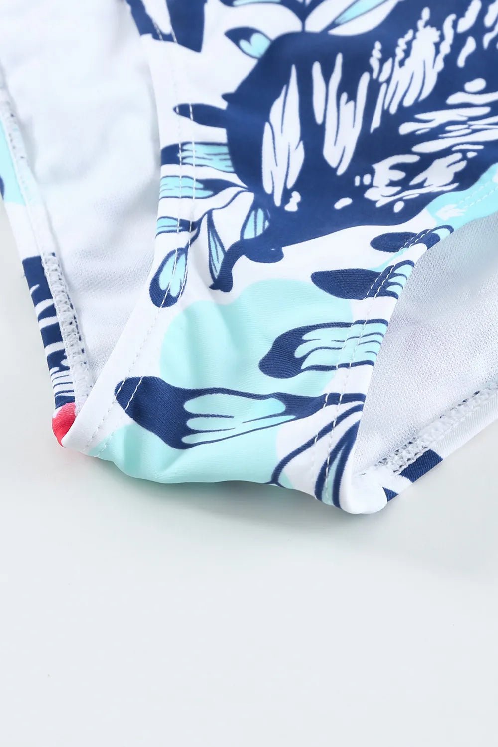 Full Size Crisscross Scoop Neck Tankini Set - MAD RUFFI