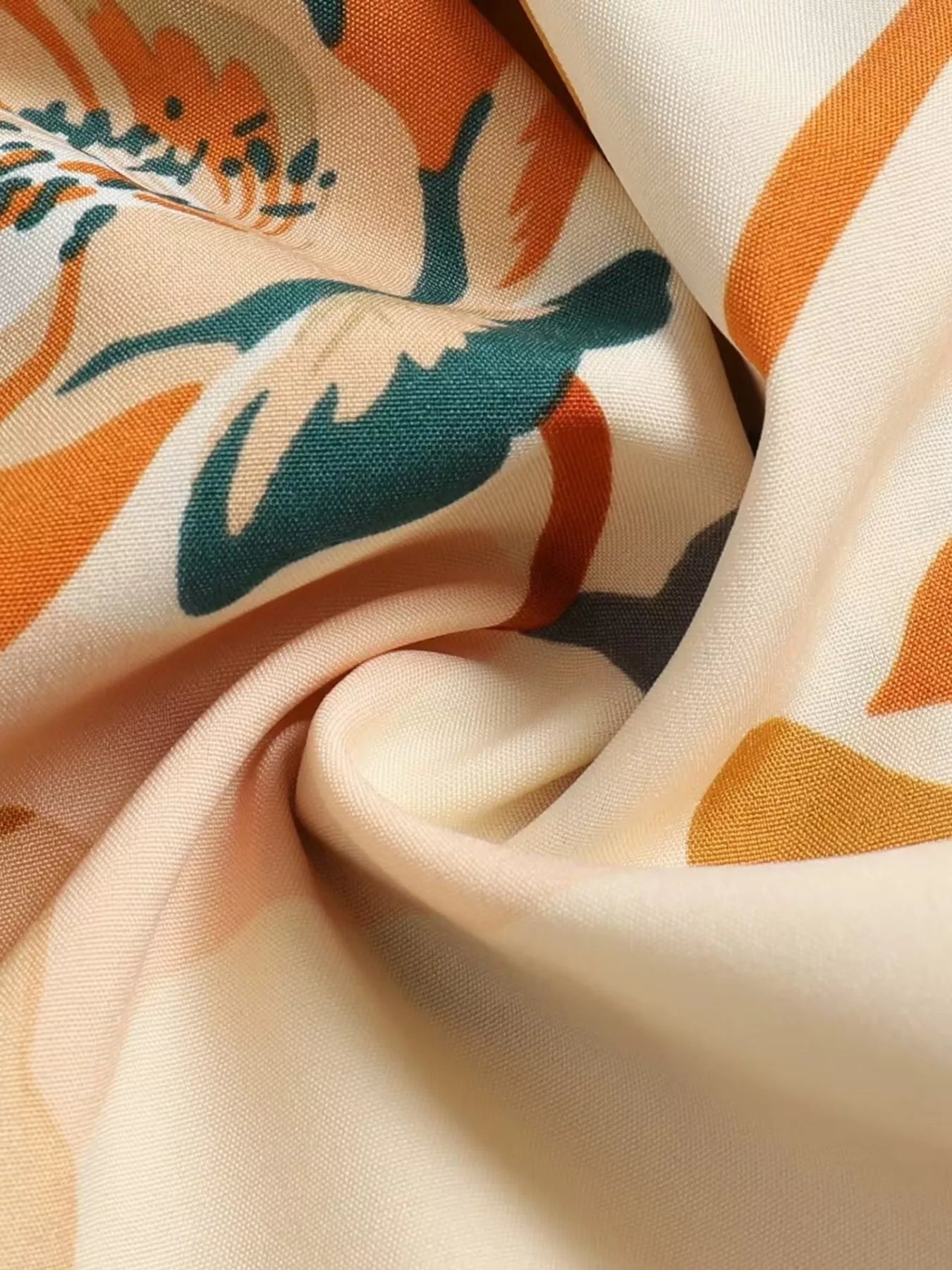 Full Size Floral Print Tiered Skirt Plus Size - MAD RUFFI