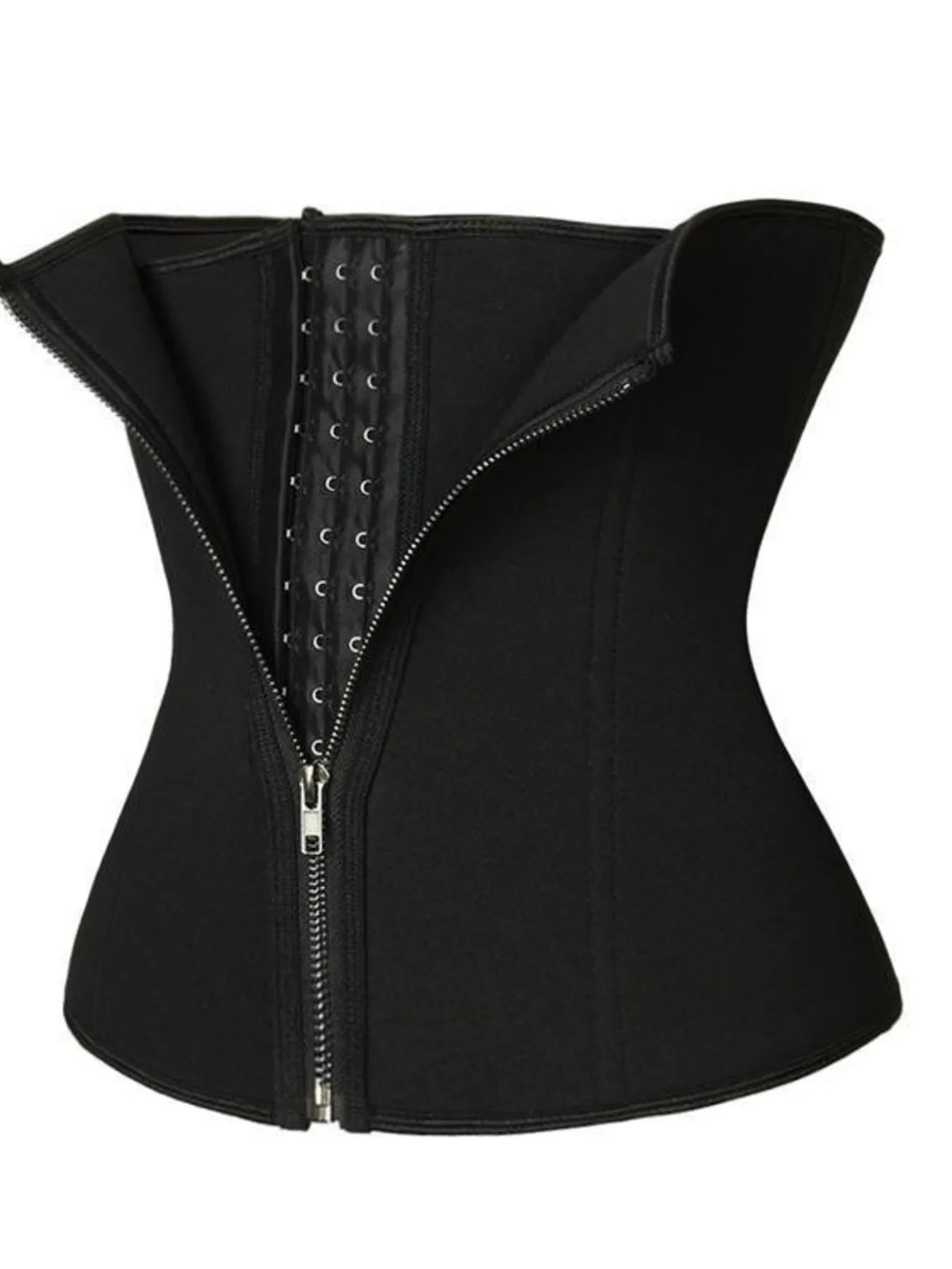 Full Size Zipper Shaping Band with Hook and Eye Closure Plus Size - MAD RUFFI