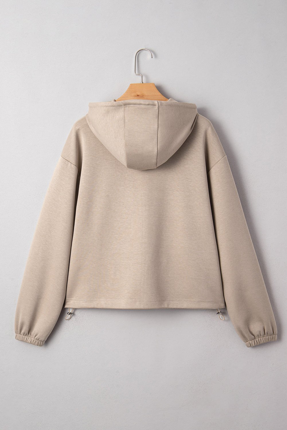 Goat Bow Embroidered Zip Up Hoodie - MAD RUFFI