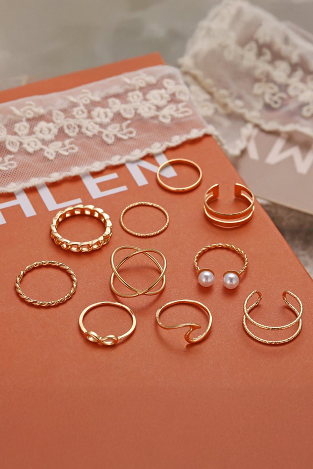 Gold Fashion Knuckle Ring set - MAD RUFFI