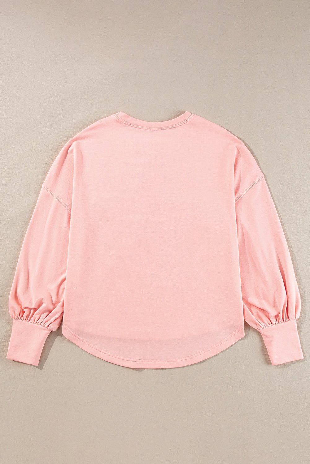 Gossamer Pink Studded Star Graphic Oversized Top - MAD RUFFI