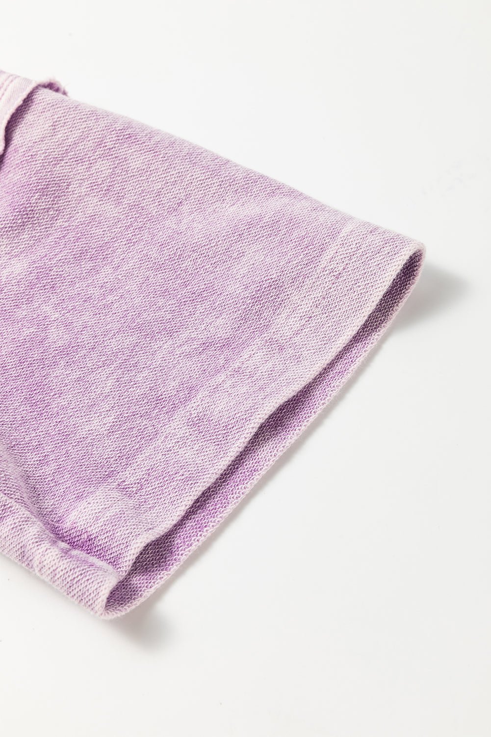 Gray Mineral Wash Exposed Seam Drop Shoulder Oversized Tee - MAD RUFFI