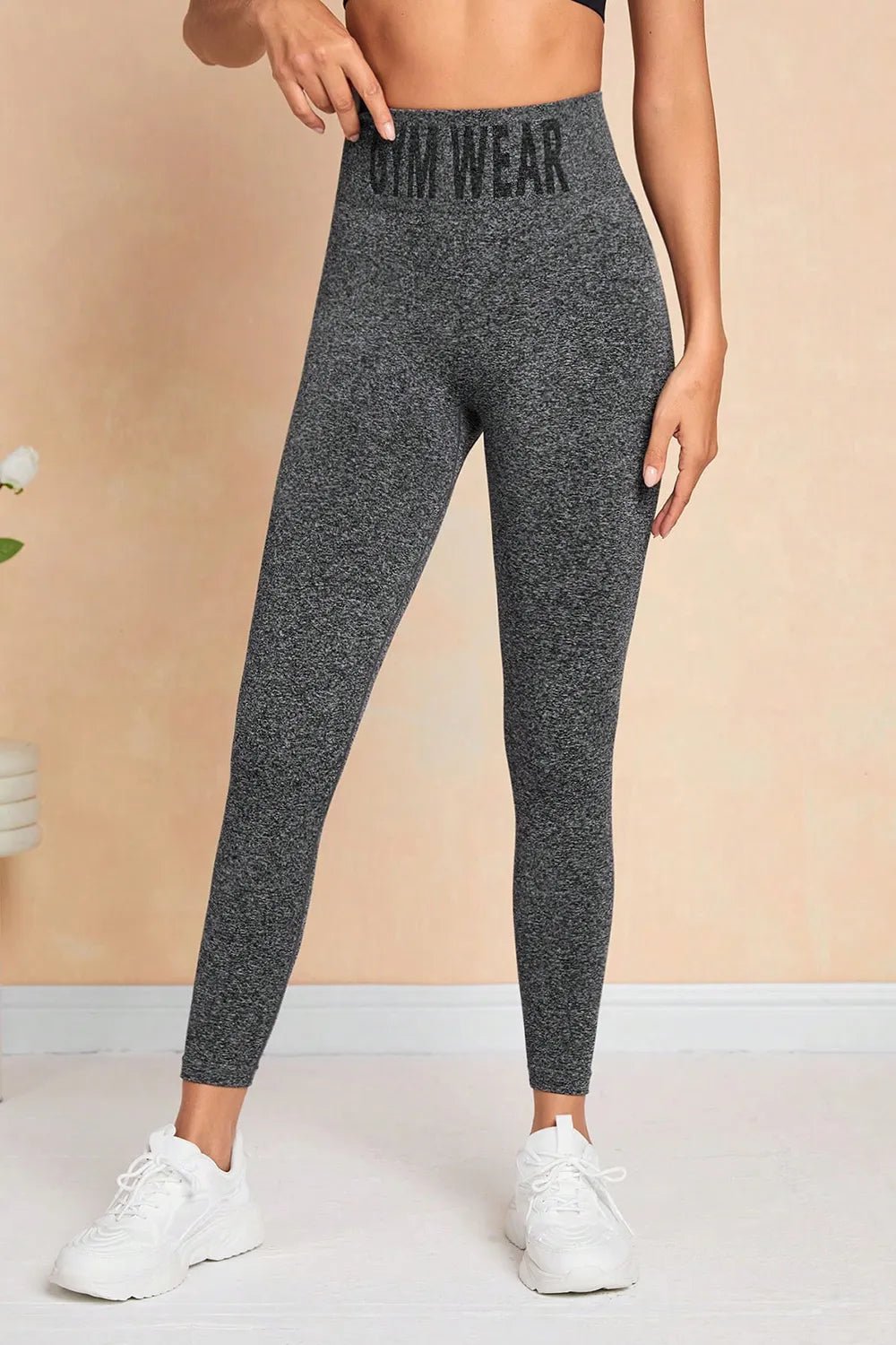 GYM WEAR High Waist Active Leggings - MAD RUFFI