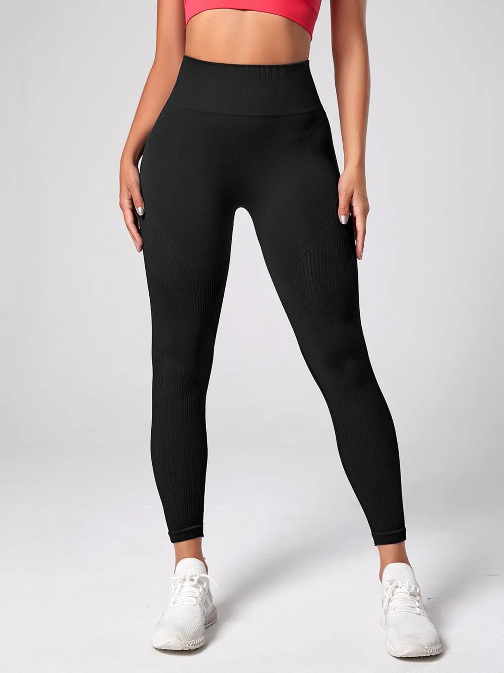 High Waist Active Leggings - MAD RUFFI