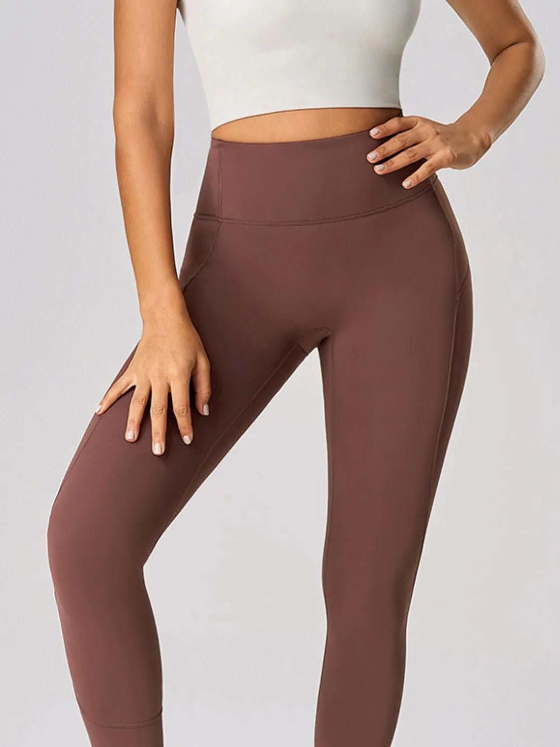 High Waist Active Leggings - MAD RUFFI