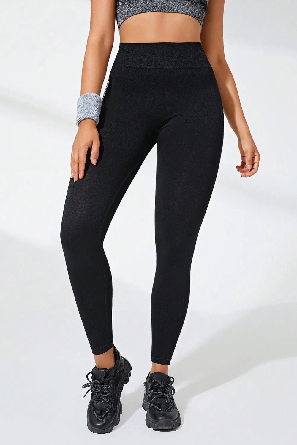 High Waist Active Leggings - MAD RUFFI