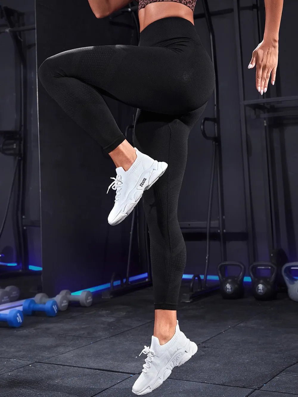High Waist Active Leggings - MAD RUFFI