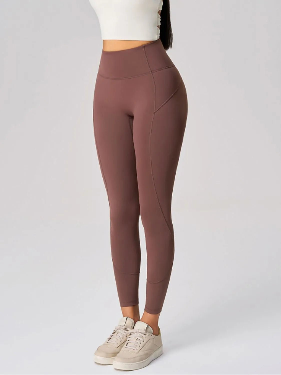 High Waist Active Leggings - MAD RUFFI
