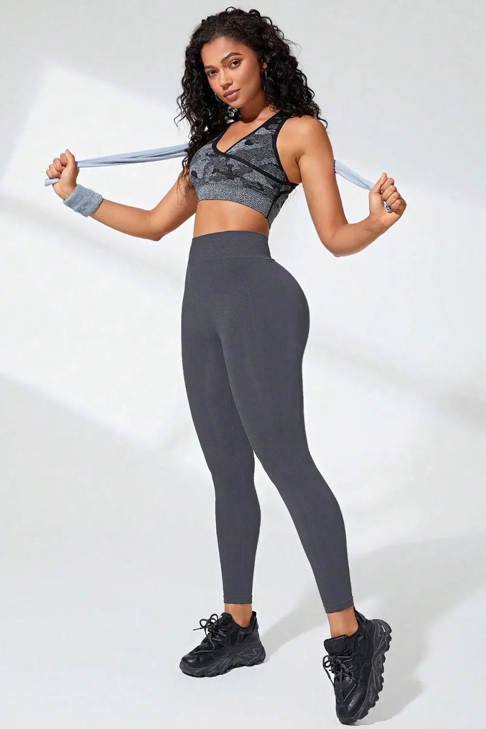 High Waist Active Leggings - MAD RUFFI