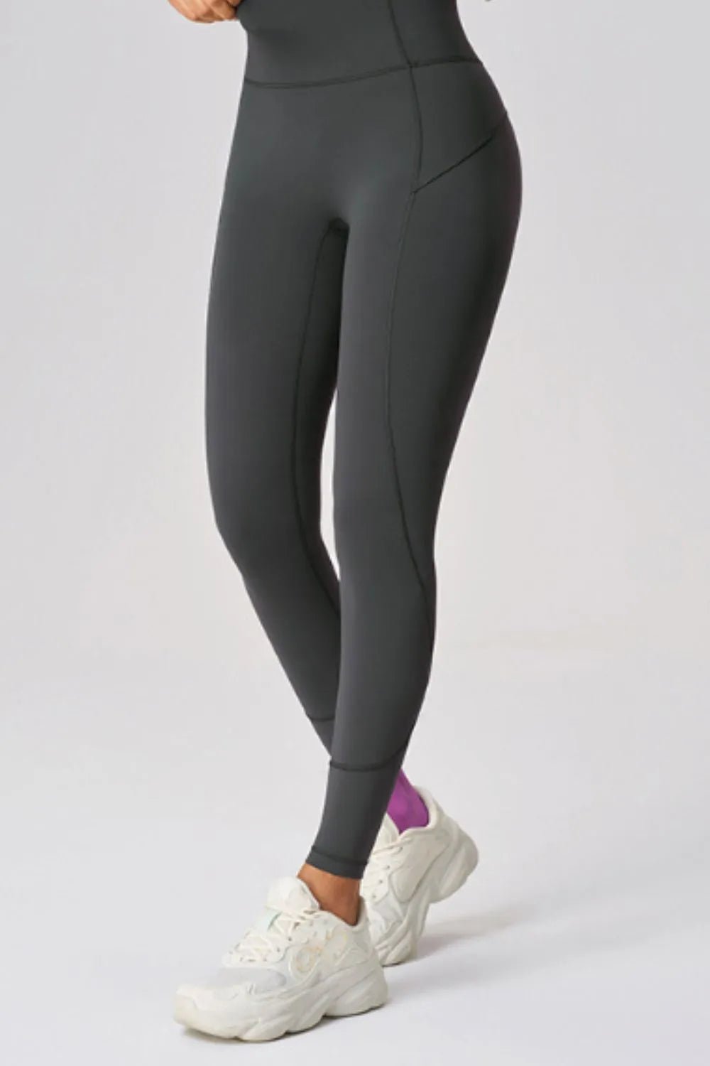 High Waist Active Leggings - MAD RUFFI