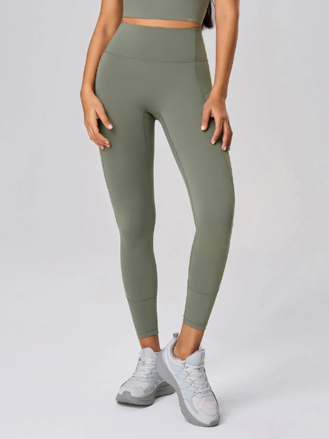 High Waist Active Leggings - MAD RUFFI