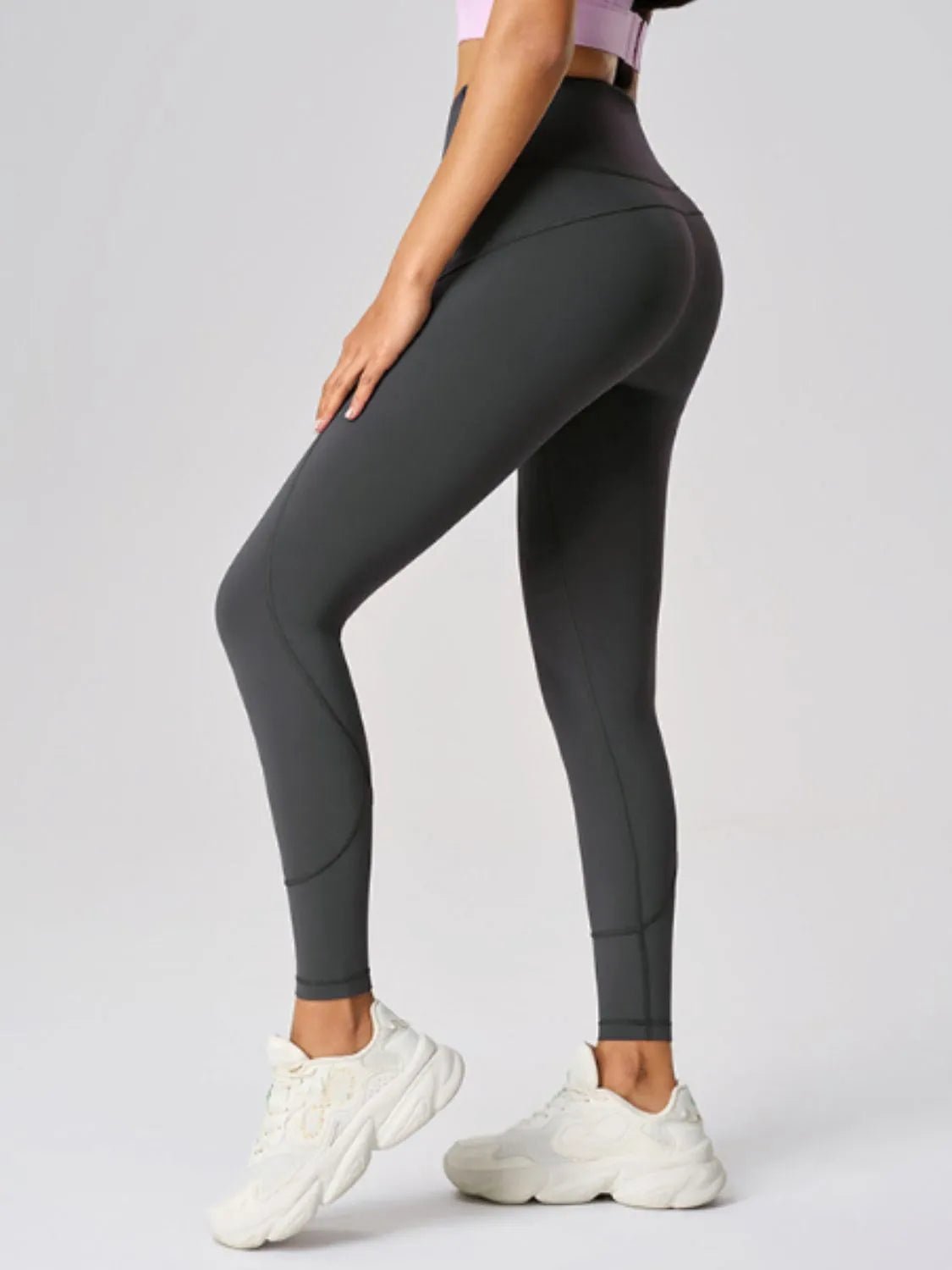 High Waist Active Leggings - MAD RUFFI