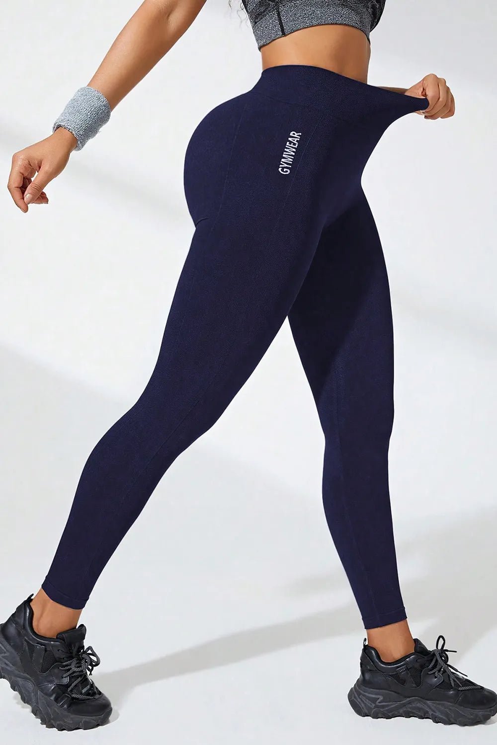High Waist Active Leggings - MAD RUFFI