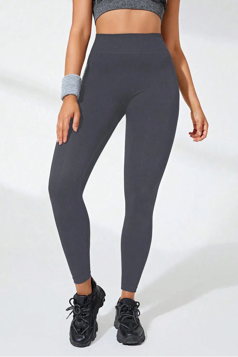 High Waist Active Leggings - MAD RUFFI
