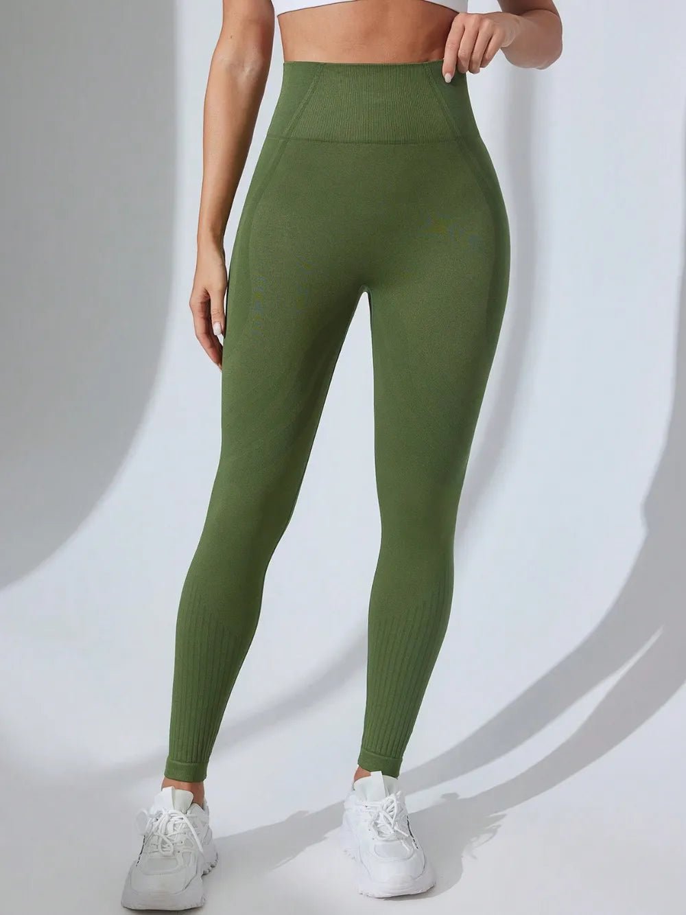 High Waist Active Leggings - MAD RUFFI
