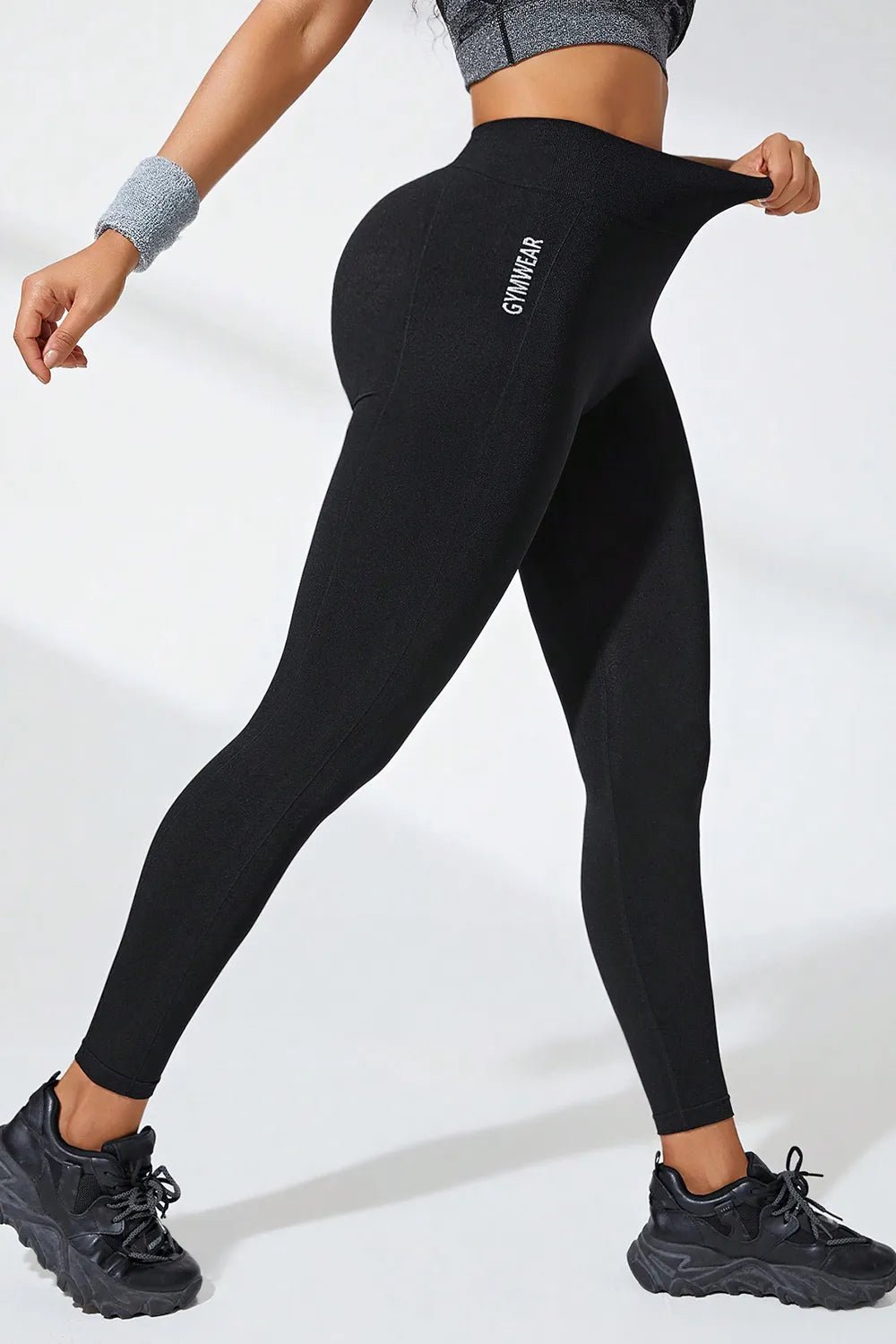 High Waist Active Leggings - MAD RUFFI