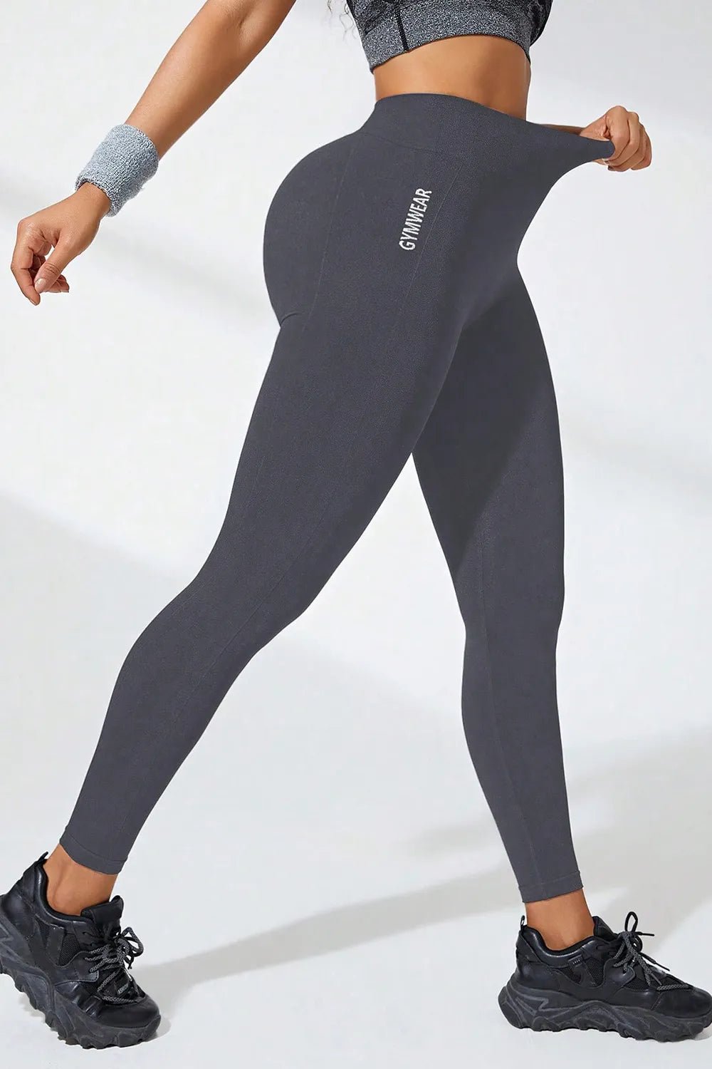 High Waist Active Leggings - MAD RUFFI