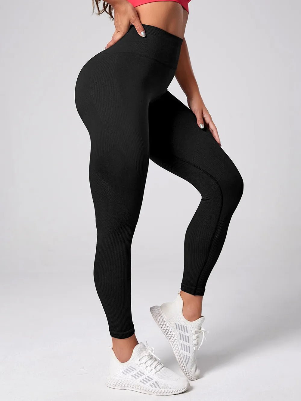 High Waist Active Leggings - MAD RUFFI