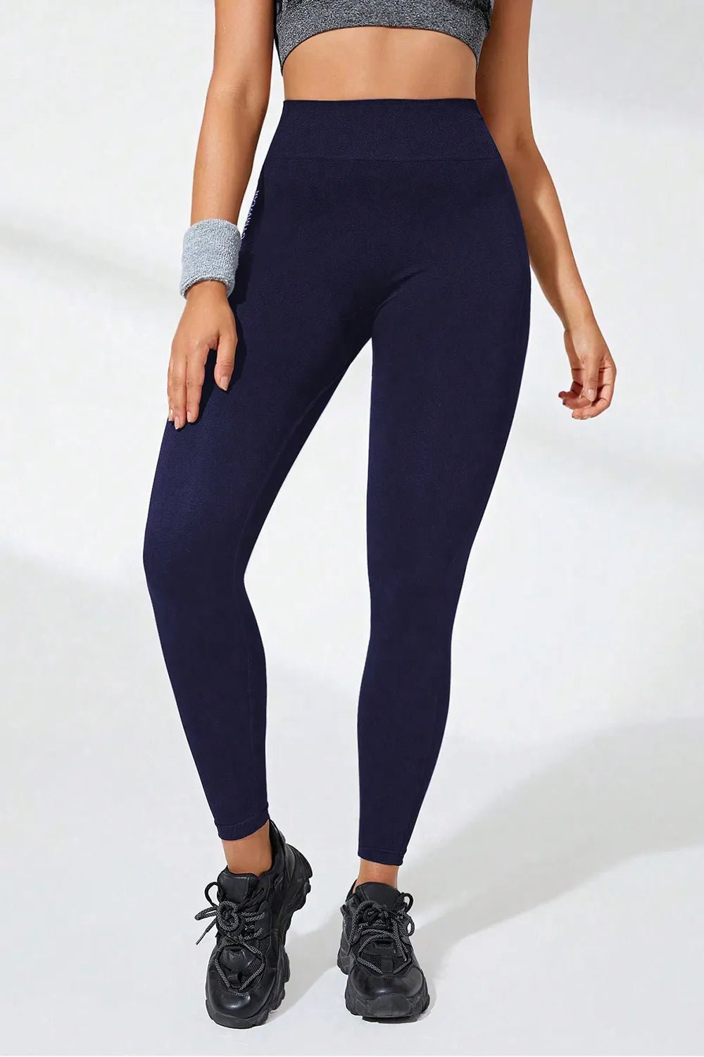 High Waist Active Leggings - MAD RUFFI