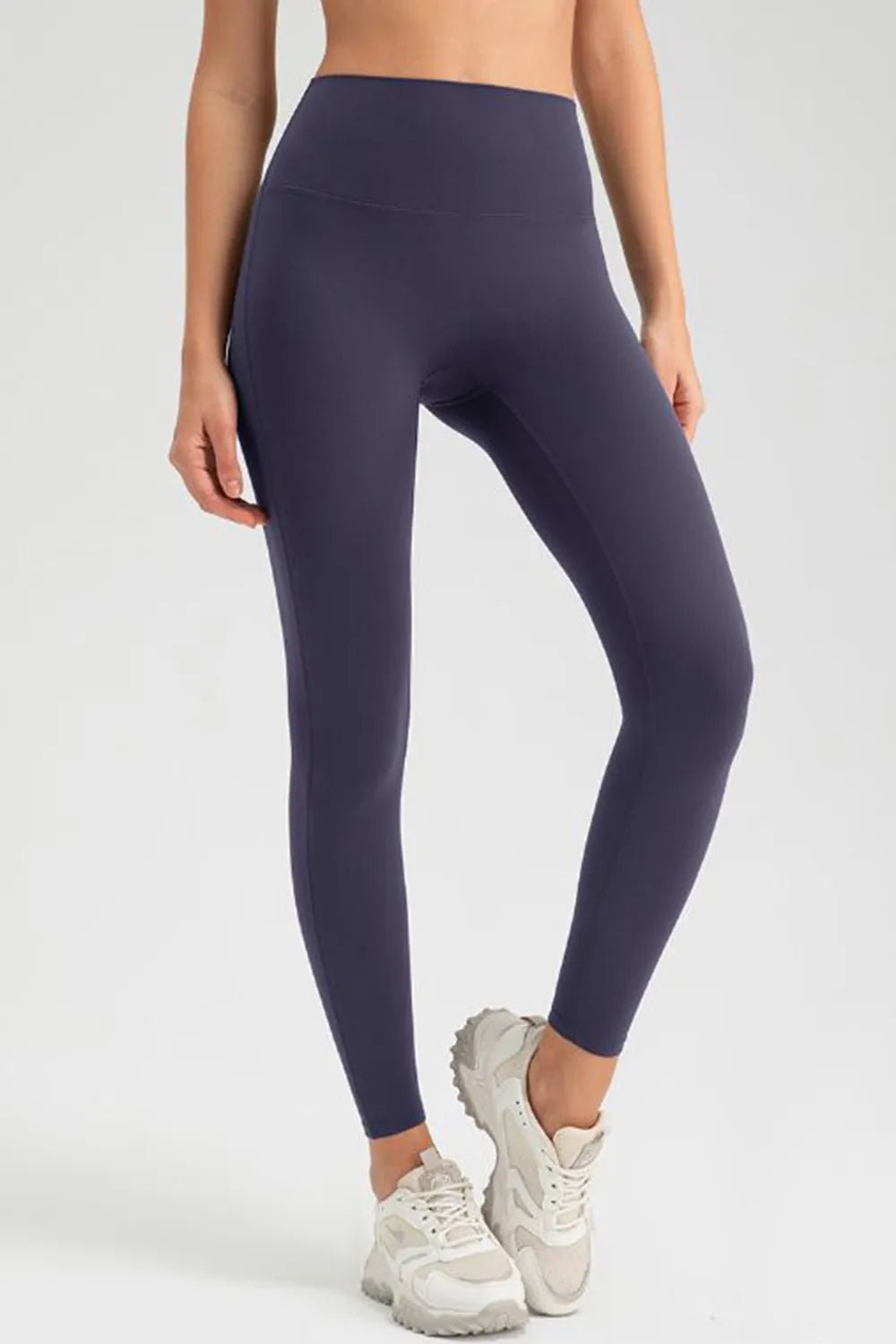 High Waist Skinny Active Pants - MAD RUFFI