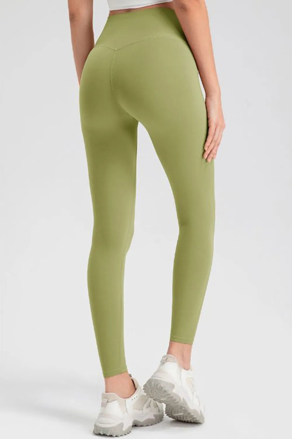 High Waist Skinny Active Pants - MAD RUFFI