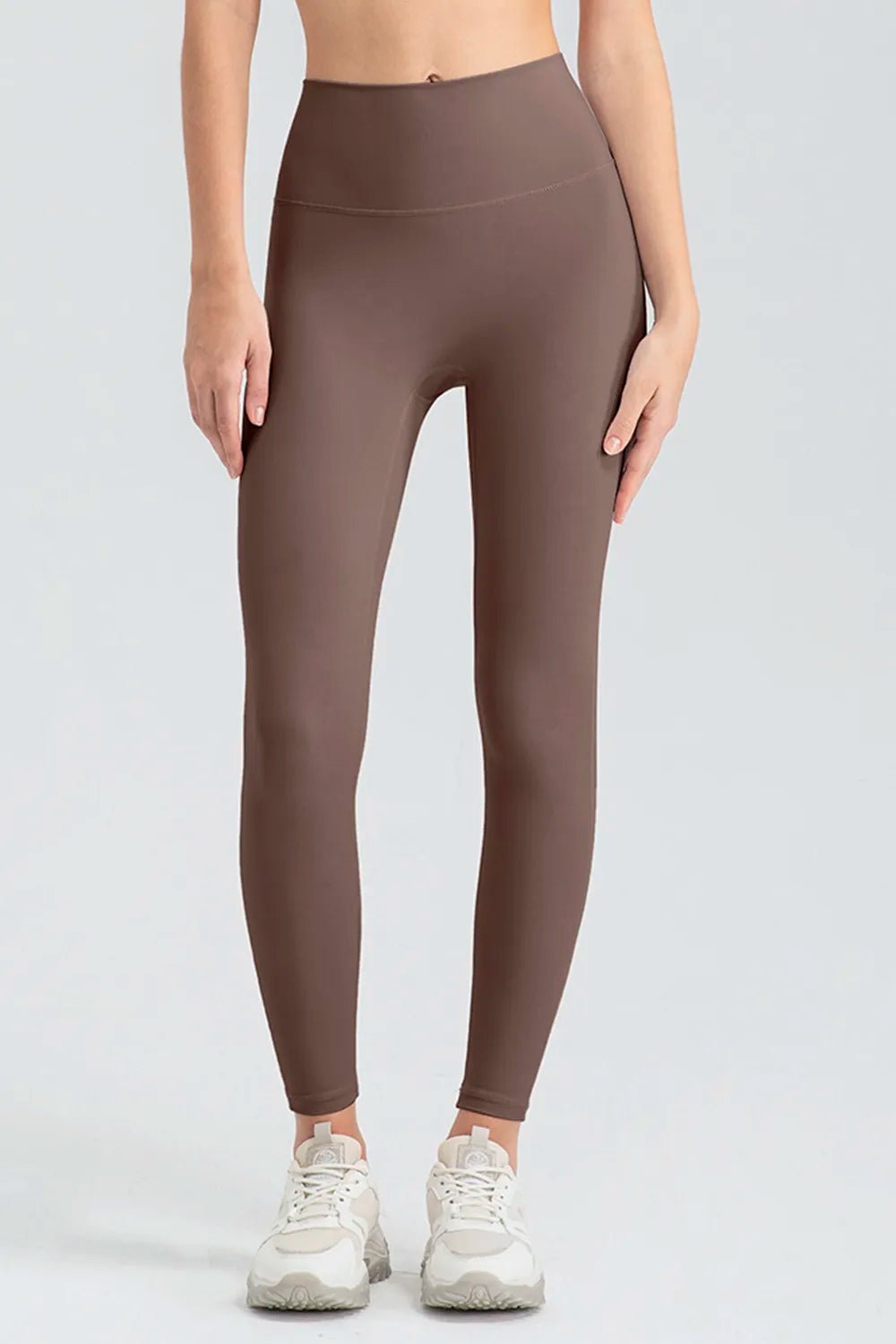High Waist Skinny Active Pants - MAD RUFFI