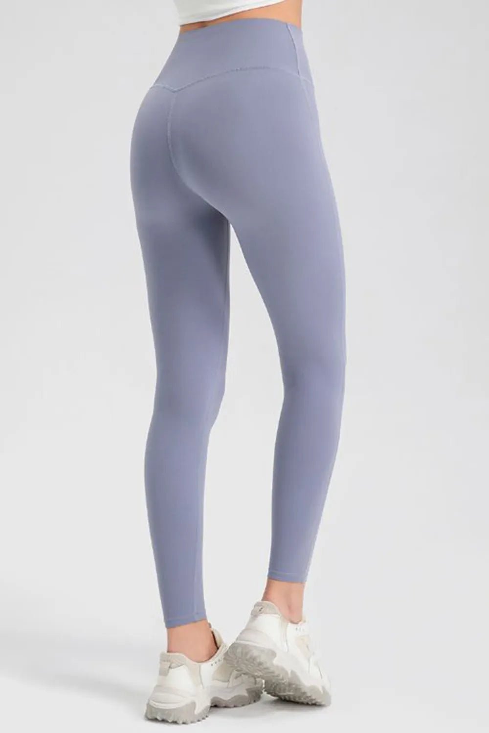 High Waist Skinny Active Pants - MAD RUFFI
