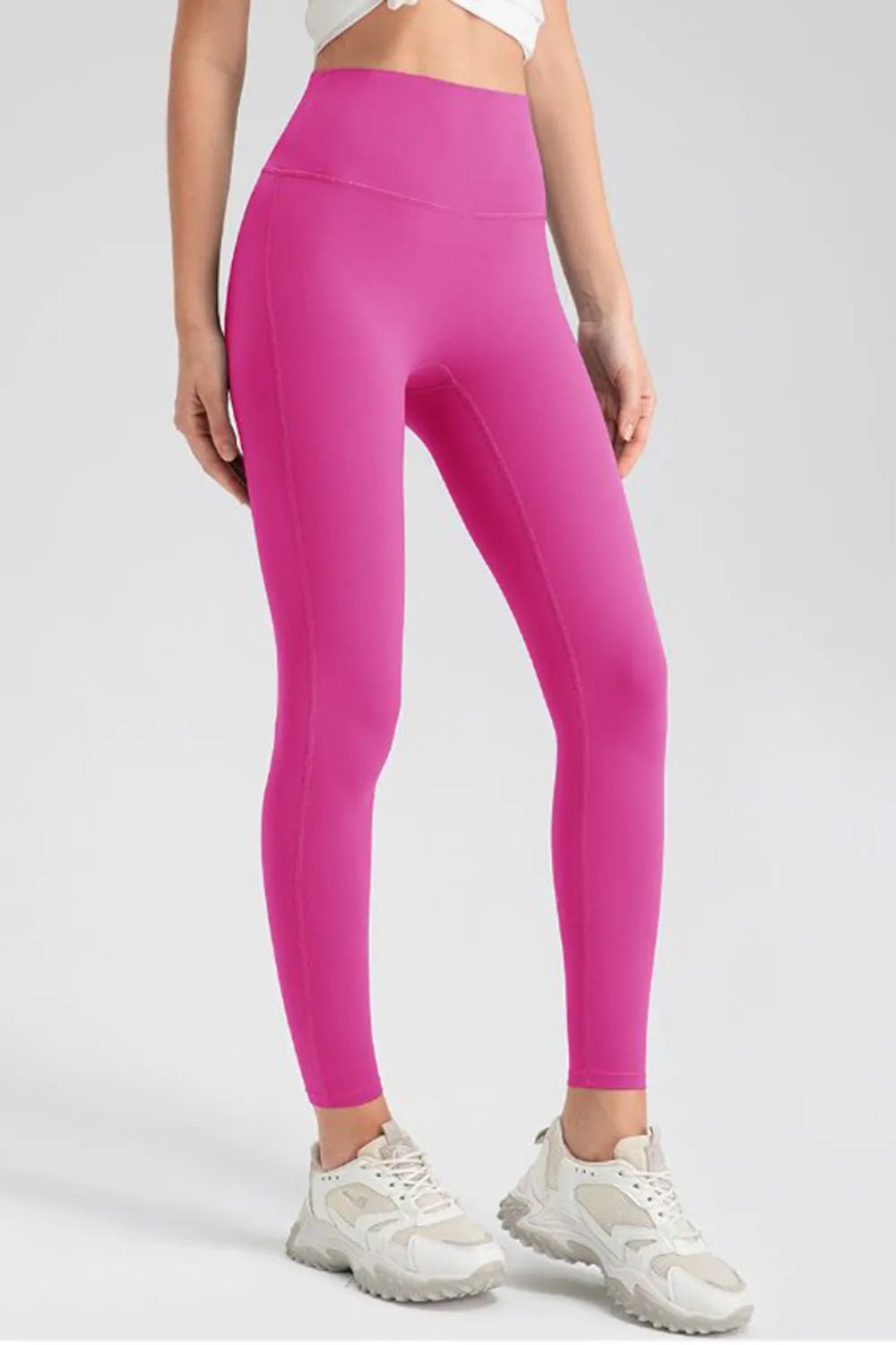 High Waist Skinny Active Pants - MAD RUFFI