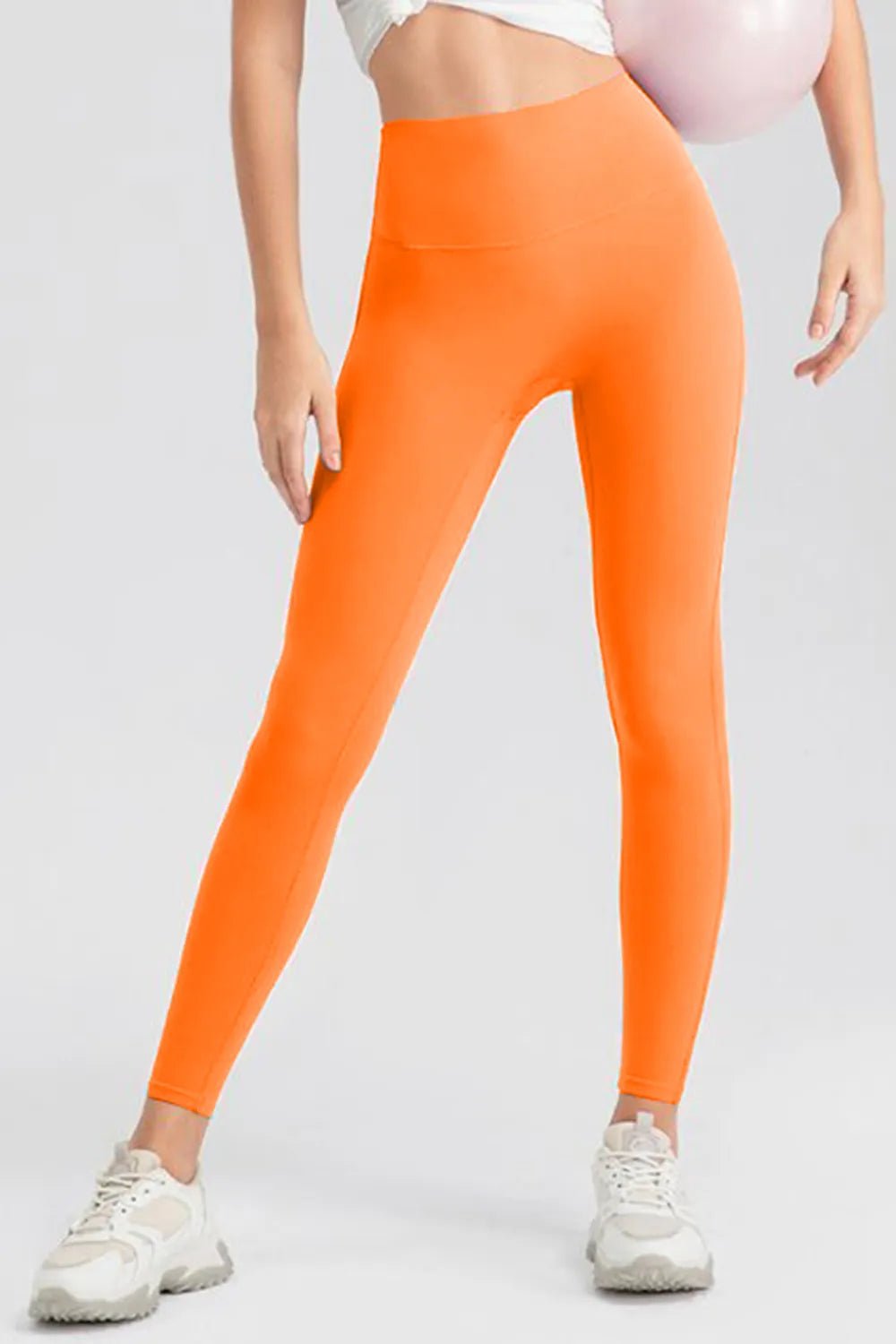 High Waist Skinny Active Pants - MAD RUFFI